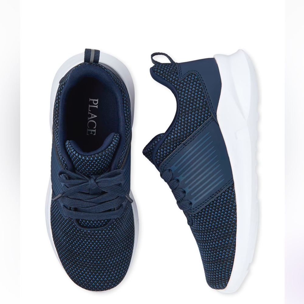 Boys Running Sneakers -  Navy Blue, NWT